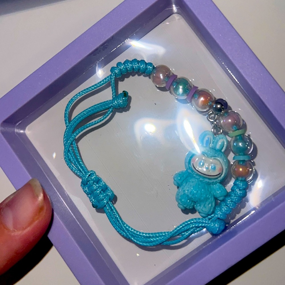 Labubu drawstring bracelet